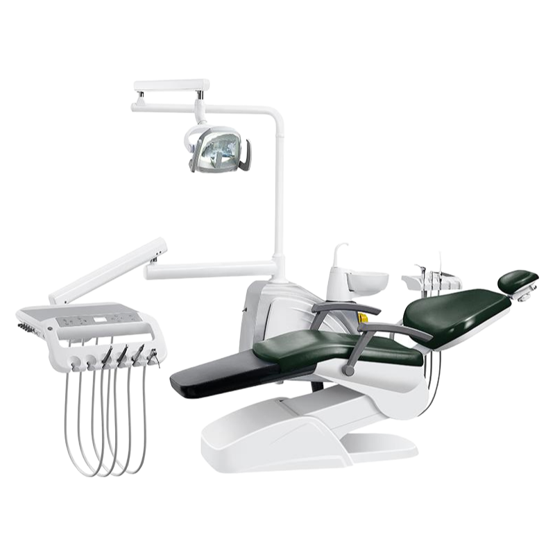 FSLINKTO Brand Dental Chair Unit with 24V Noiseless DC Motor and Water Heat System