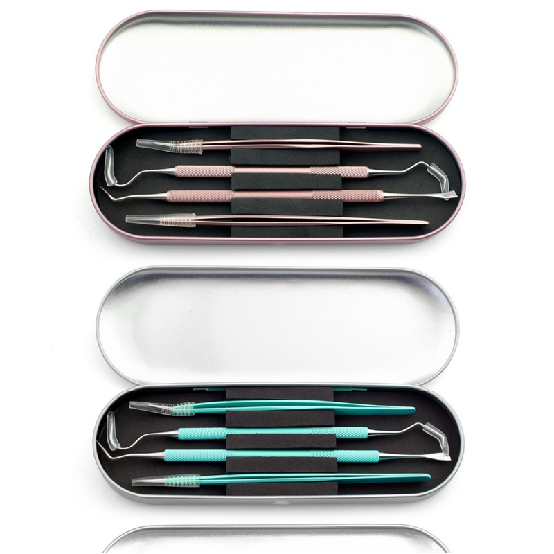 Professional Dental Hygiene Kit with Stainless Steel Tools for Dentists and Personal Use