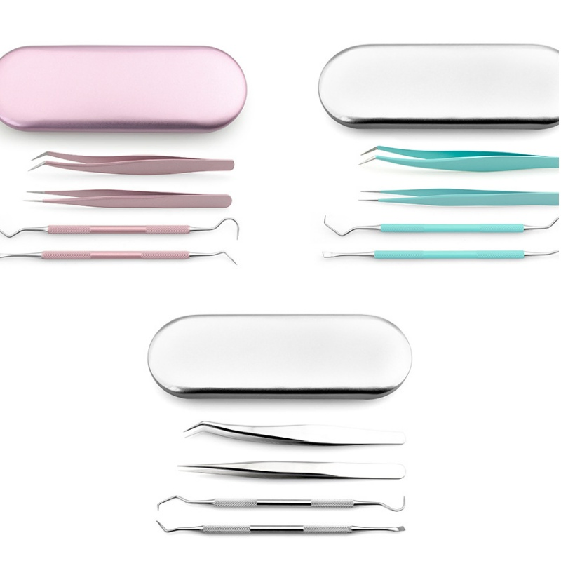 Professional Dental Hygiene Kit with Stainless Steel Tools for Dentists and Personal Use