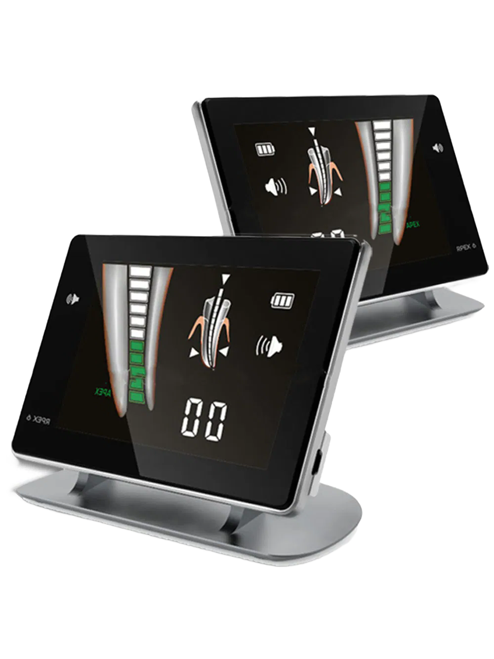 Professional Dental Apex Locator with Buzzer Alert System and Adjustable Visual Angle Display