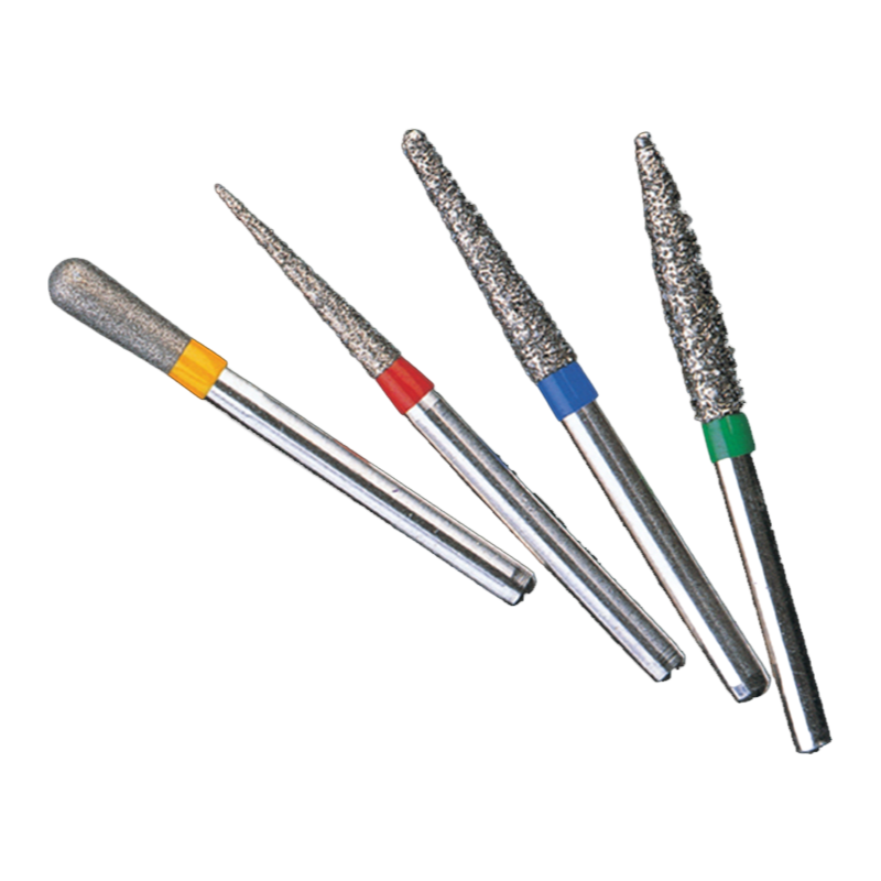 Multi-Plating Diamond Particle Dental Burs with Extended Lifespan and Efficiency