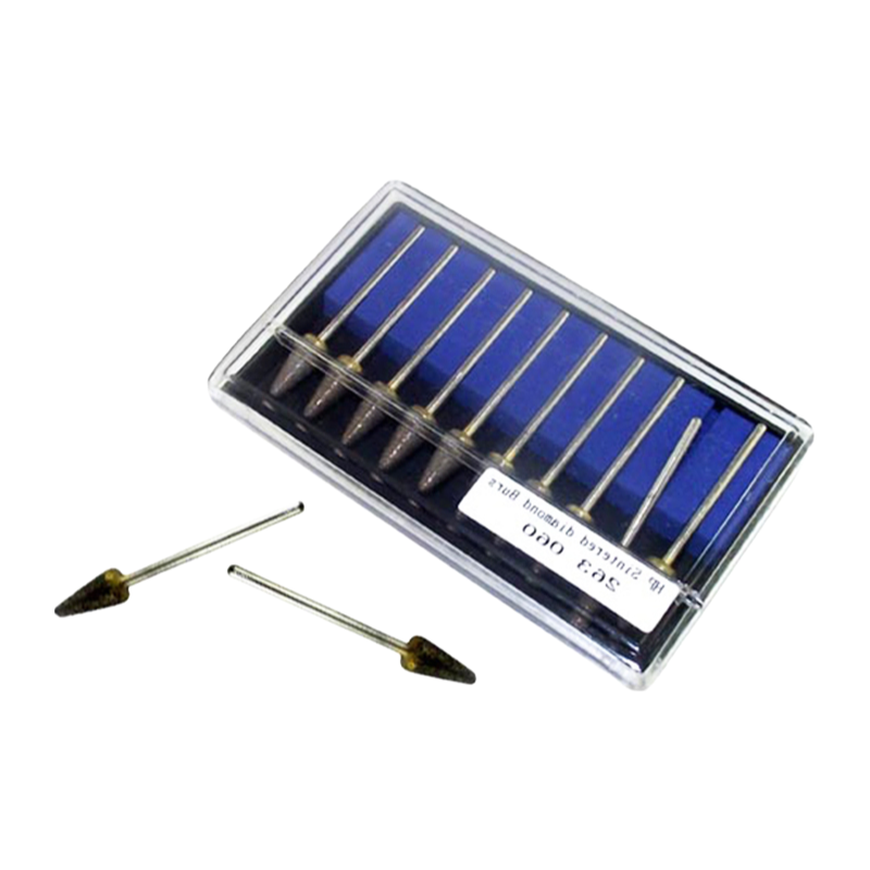 Multi-Plating Diamond Particle Dental Burs with Extended Lifespan and Efficiency