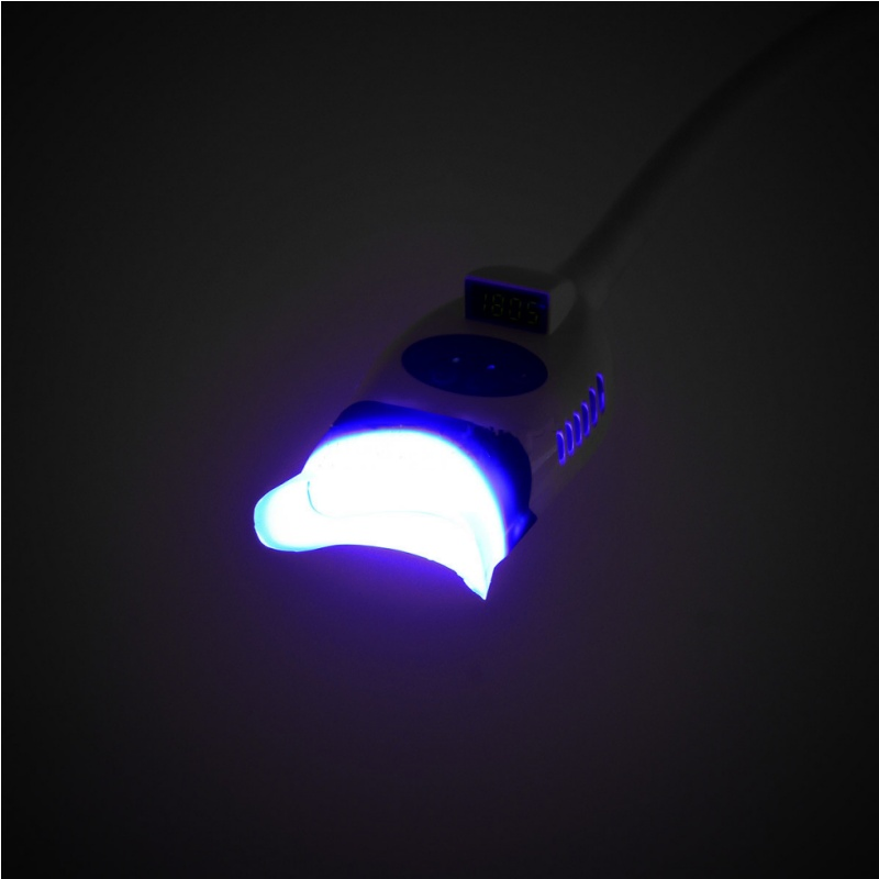 Portable Standing Teeth Whitening Device with 400-500nm Wavelength Blue Light