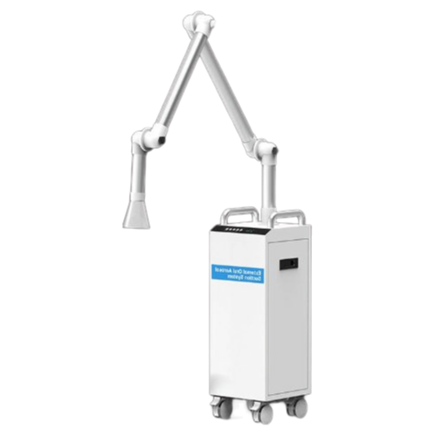 High-Capacity Portable Dental Suction Equipment with One-Click Sewage Discharge