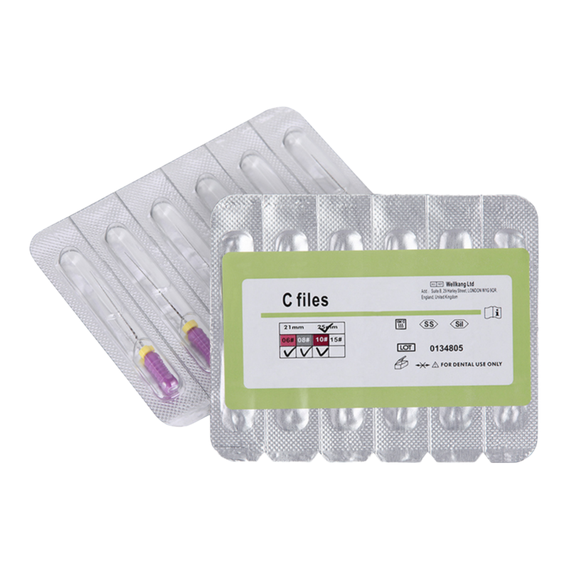 Customizable Dental Root Canal C Files in Various Sizes with ISO/FDA Certification
