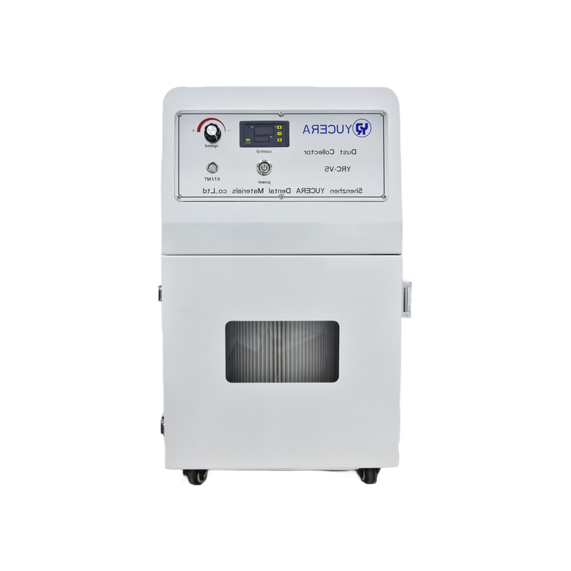 Compact Dental Lab Vacuum System YRC-V5 with Multi-Stage Filtration and Brushless Motor