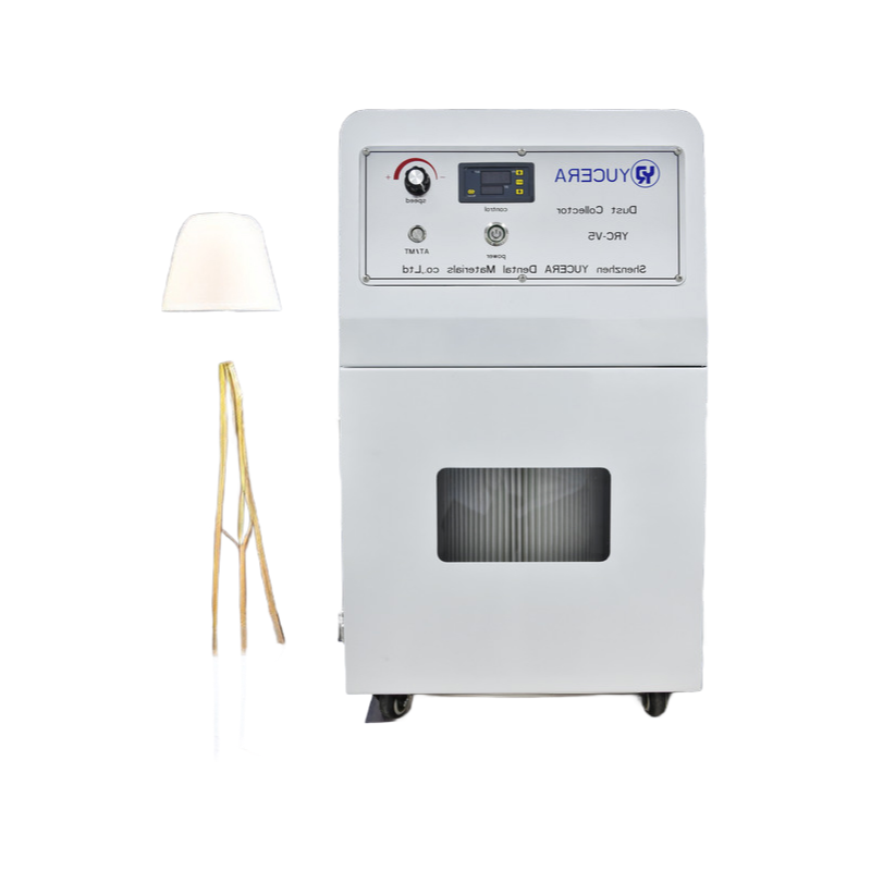 Compact Dental Lab Vacuum System YRC-V5 with Multi-Stage Filtration and Brushless Motor