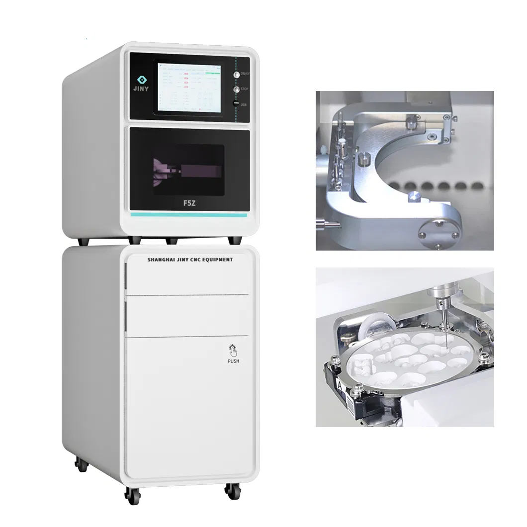 Industrial Grade 5-Axis Dental Milling Machine with 60000 RPM Spindle Speed