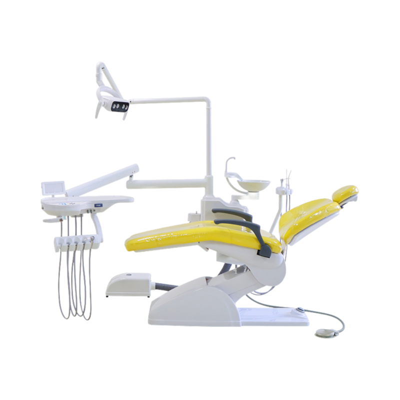 ISO and CE Certified Dental Equipment with Auto Spittoon Flush and Cup Filler Control System
