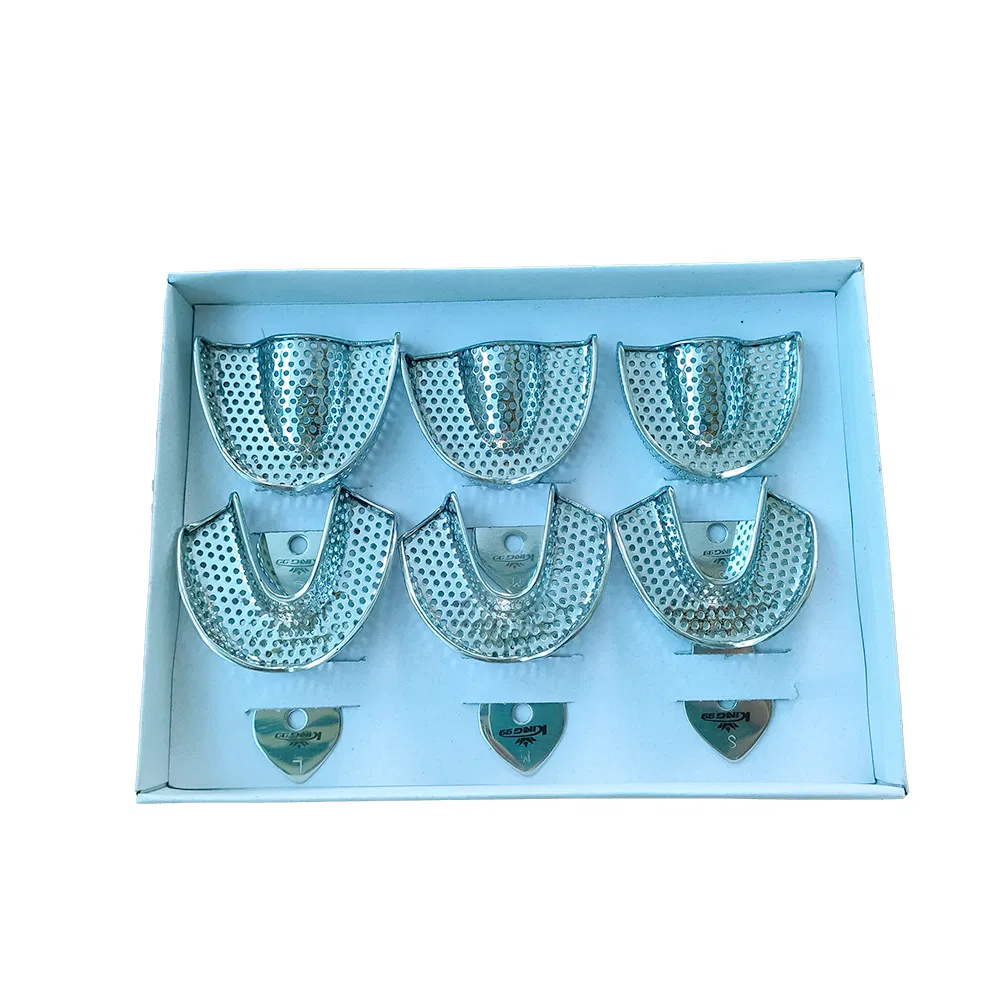 Premium Stainless Steel Dental Impression Trays for Oral Surgery - ISO/CE Certified