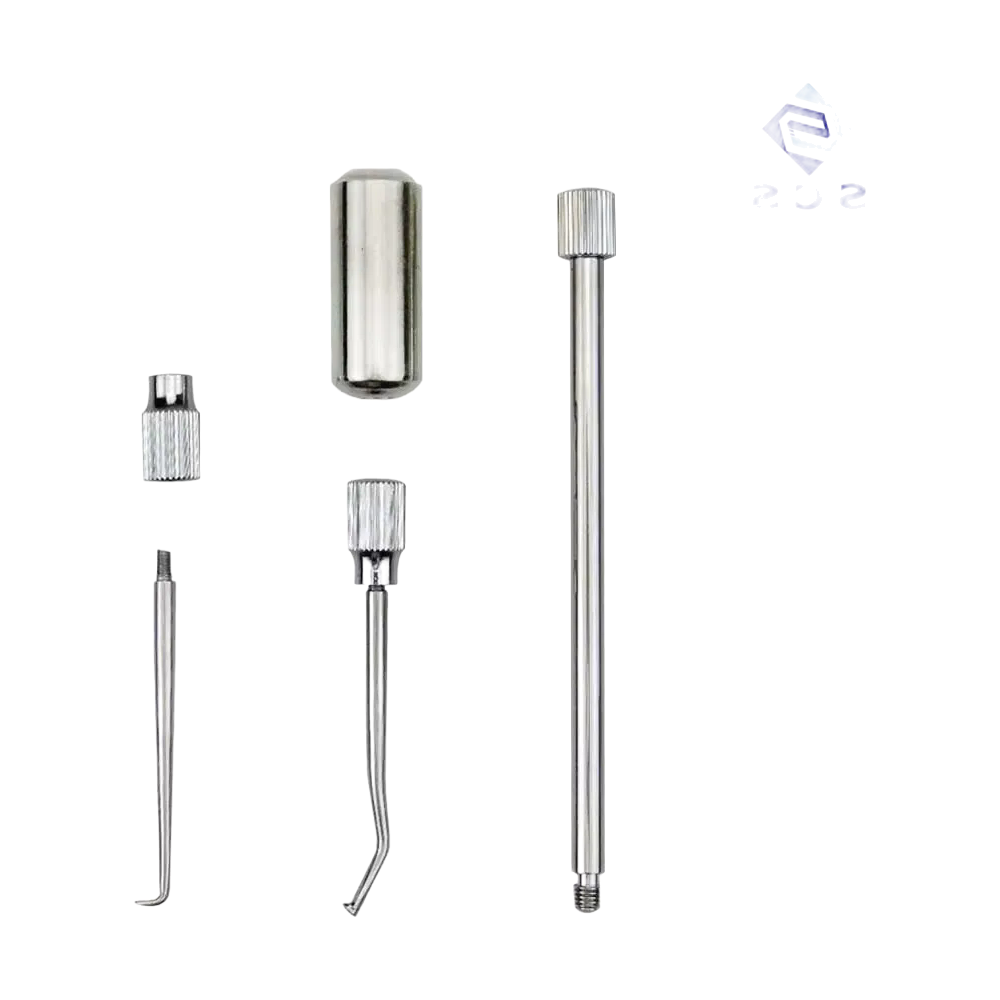 Professional Stainless Steel Manual Crown Remover Handle for Dental Surgery - ISO & CE Certified