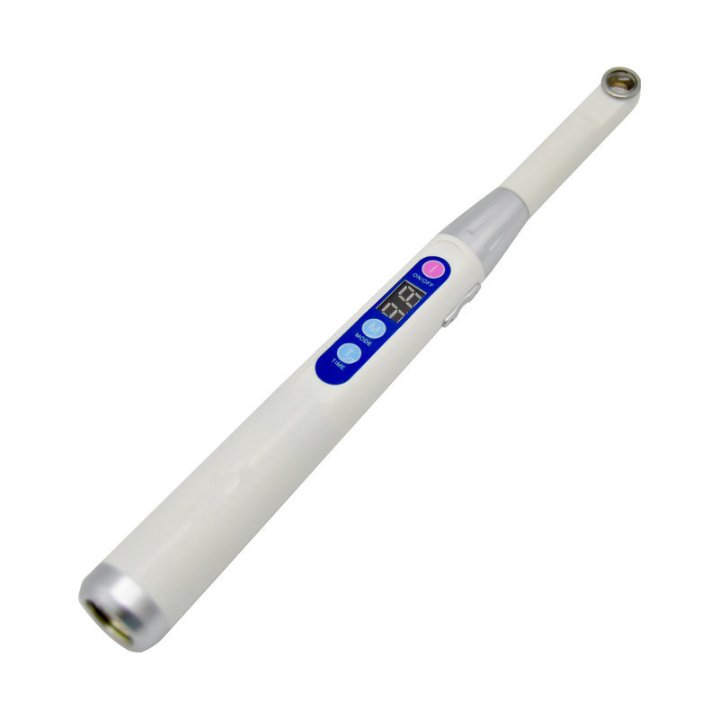 1秒快速固化LED牙科光固化灯 2300MW/Cm2高强度无线便携式光固化设备