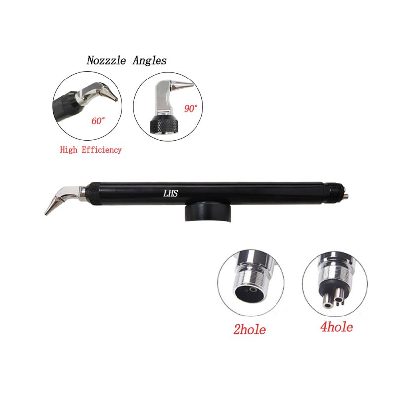 Professional Dental Air Polisher with 4-Hole Sandblaster for Crown & Bridge Preparation