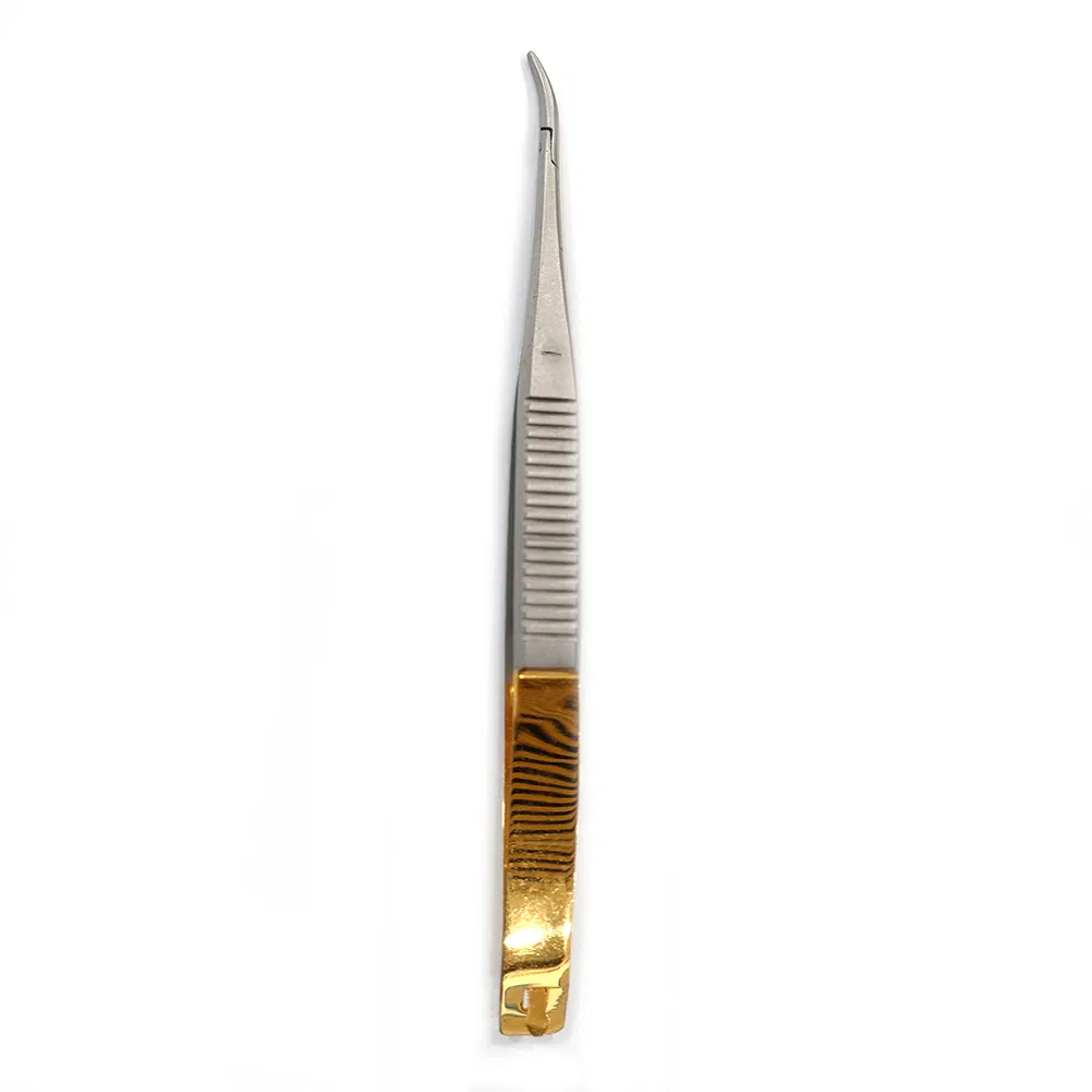 Professional Dental Needle Holder - Straight & Curved Surgical Orthodontic Implant Tools