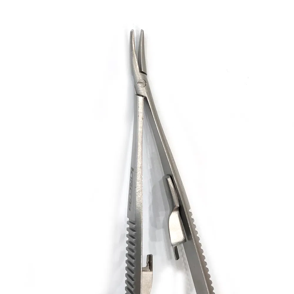 Professional Dental Needle Holder - Straight & Curved Surgical Orthodontic Implant Tools