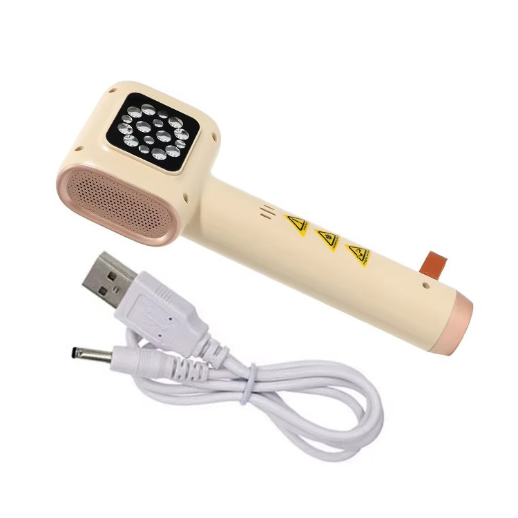 Veterinary Red Blue Light Therapy Device for Pets - 630nm/450nm Wavelength LED Laser Treatment Instrument