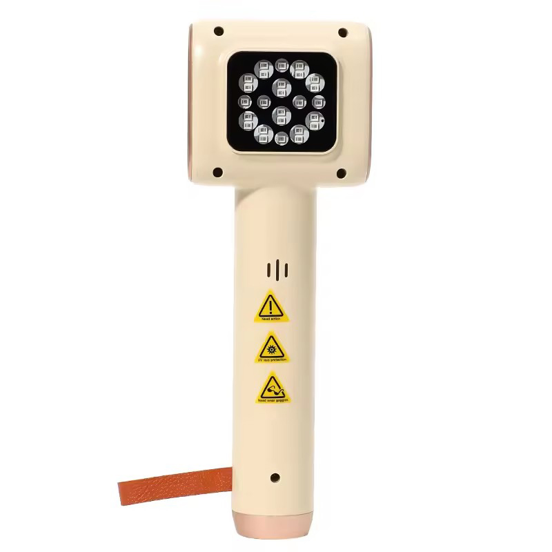 Professional Veterinary Red Blue Light Therapy Device for Pets - 630nm/450nm/850nm Wavelength LED Treatment Instrument