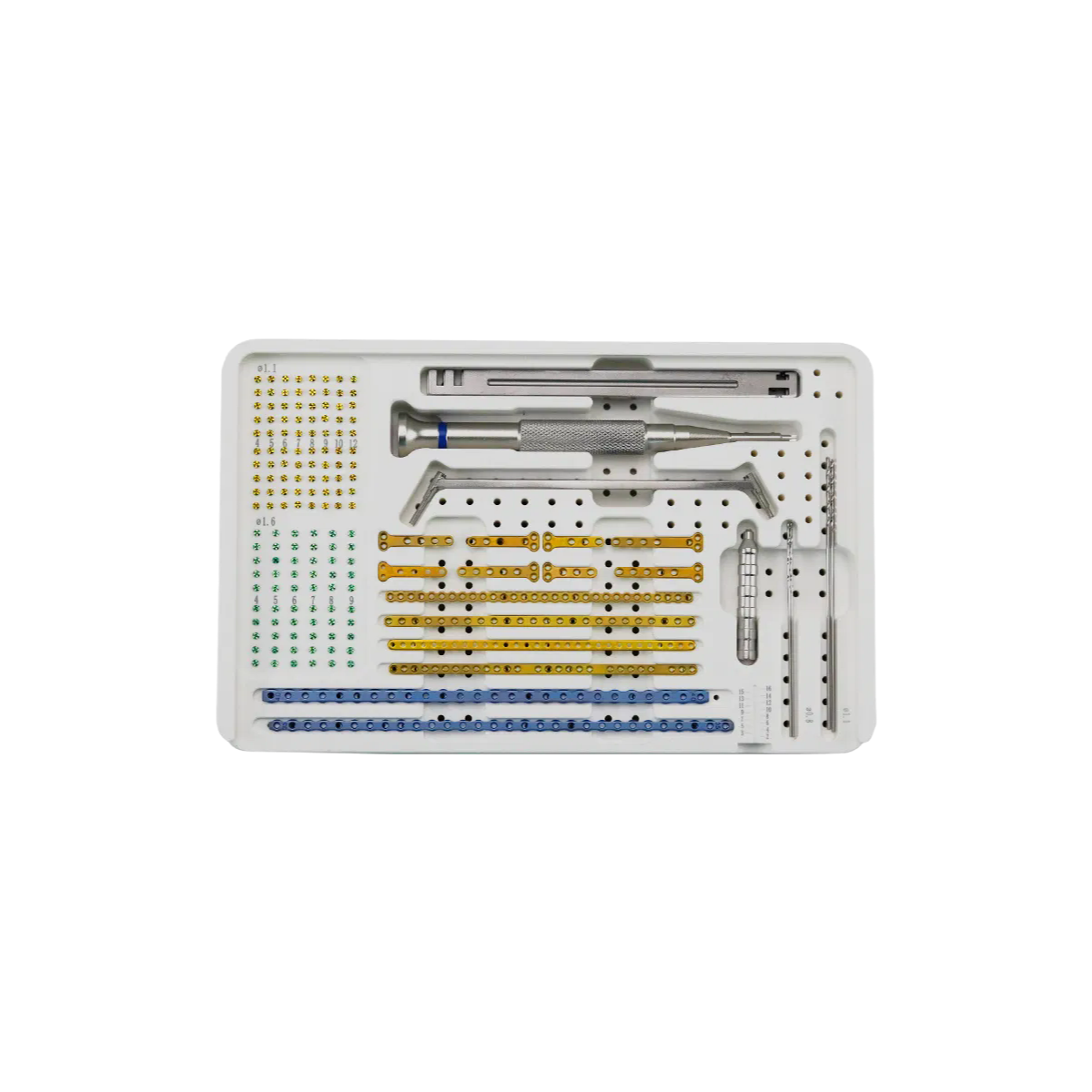 Premium Veterinary Mini ALPS Titanium Locking Plate System for Small Animal Orthopedic Surgery