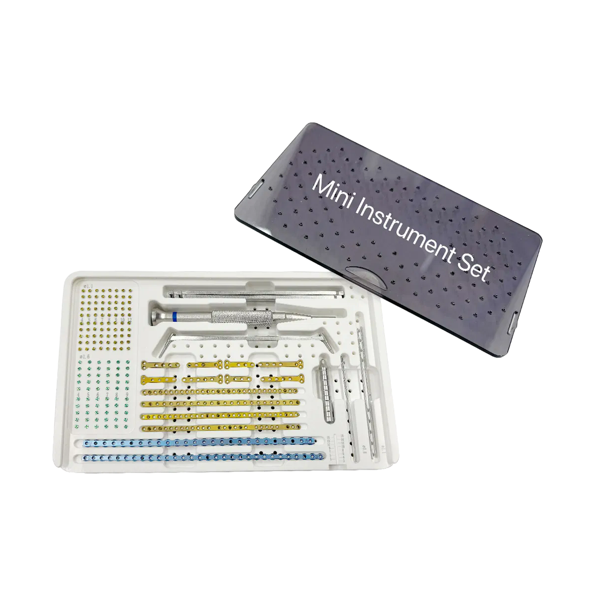 Premium Veterinary Mini ALPS Titanium Locking Plate System for Small Animal Orthopedic Surgery