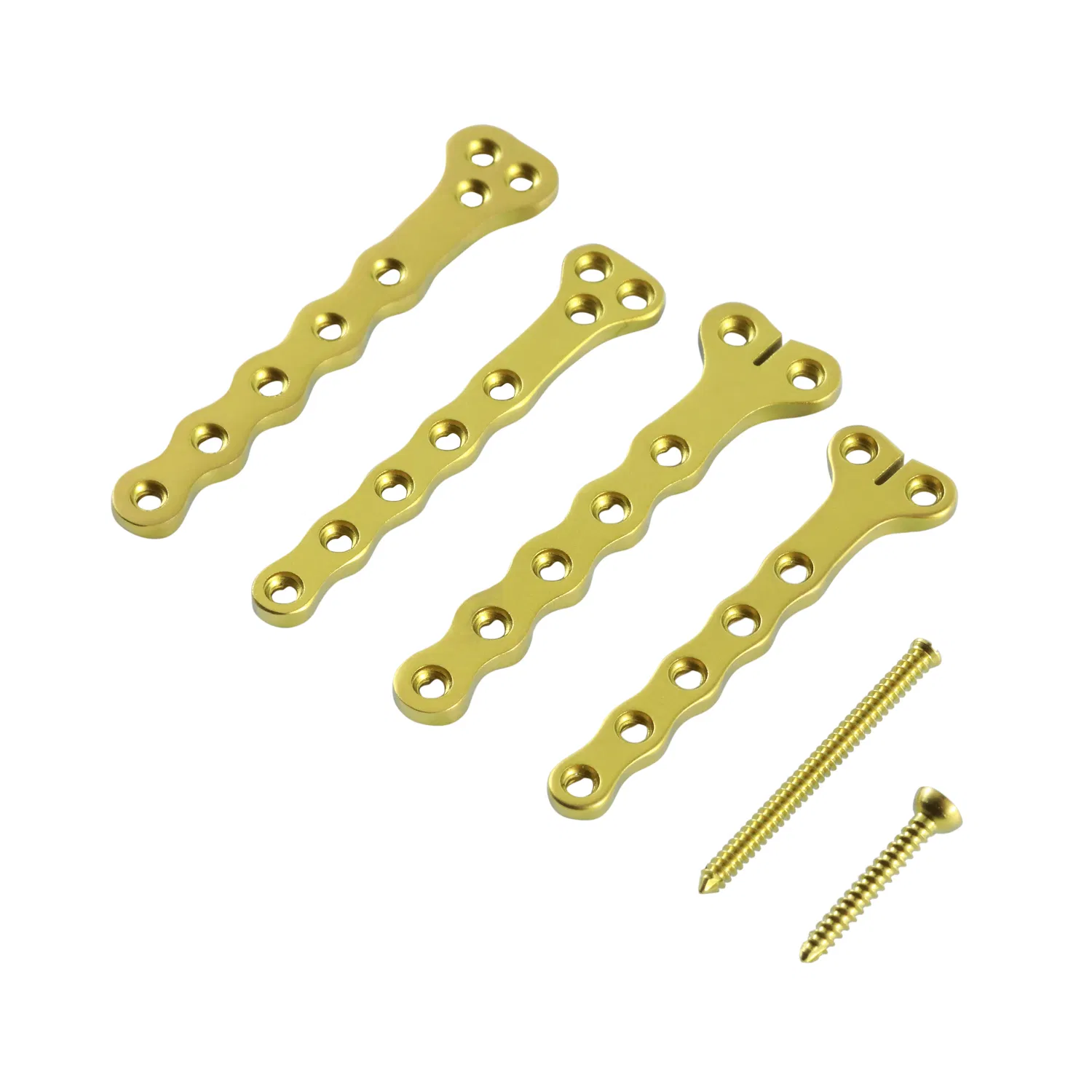 High-Quality Titanium T Type Locking Plate for Veterinary Orthopedic Surgery with 2+5 Hole Design