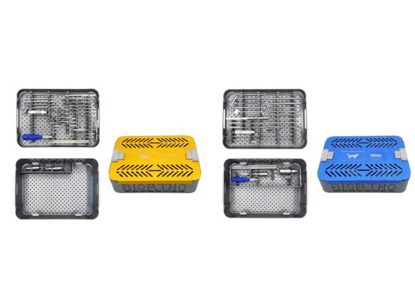 Professional Veterinary Surgical LCP Plates Set with 1 Year Warranty - Factory Direct