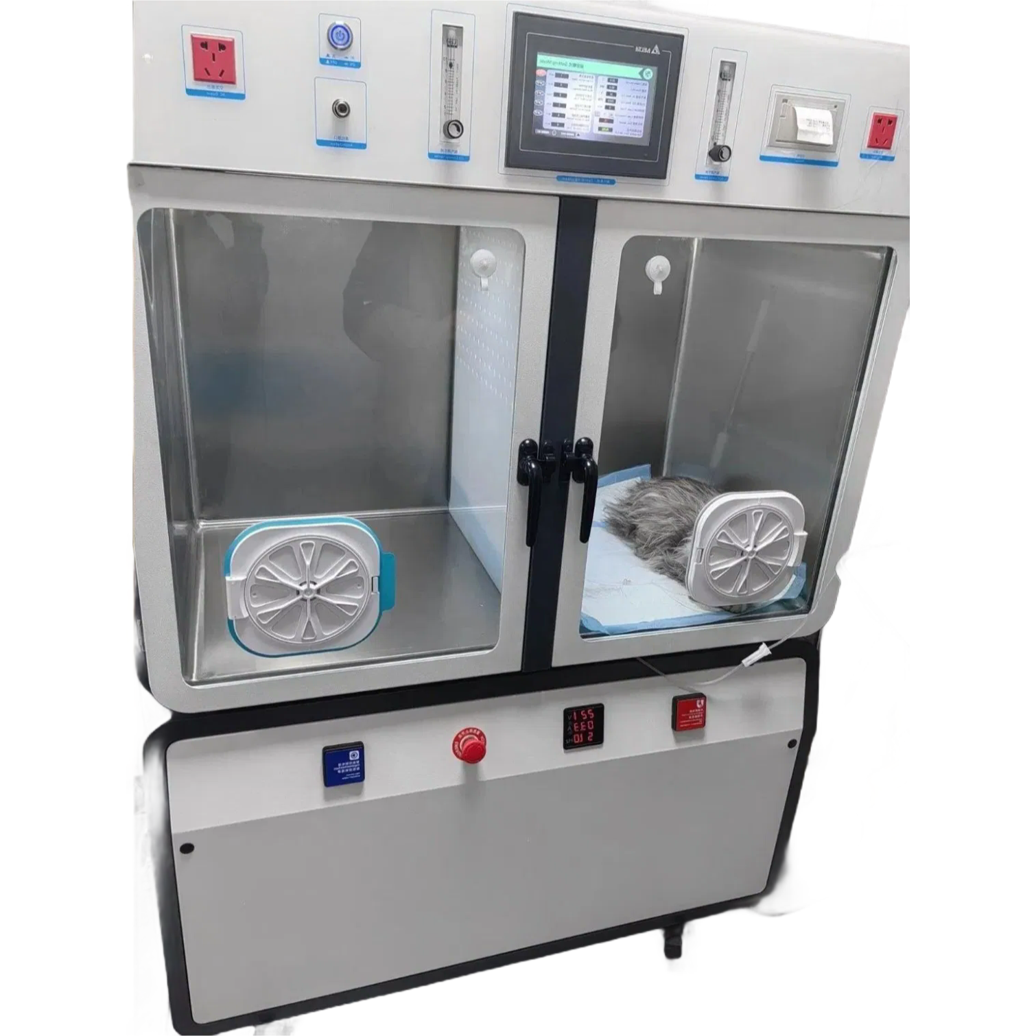Factory Supply YJ-ICU02 Veterinary ICU - Advanced Oxygen Cage with Temperature & Humidity Control