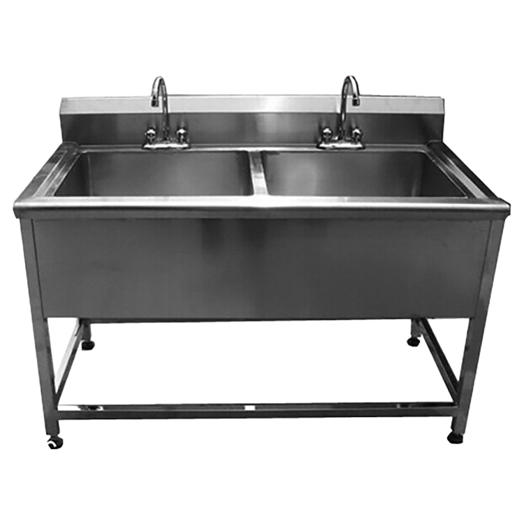 Professional Animal Hospital Equipment Stainless Steel Cleaning Pool YSVET-QX620