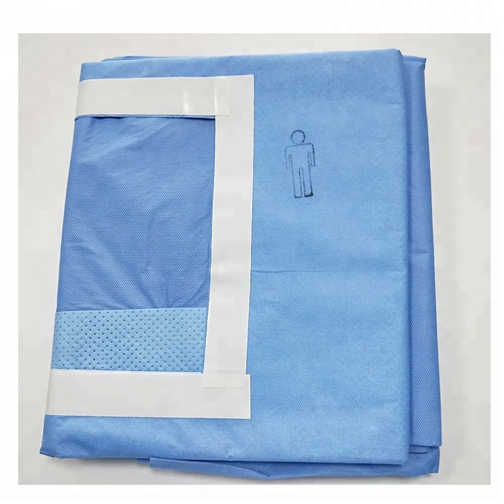 OEM Disposable Nonwoven SMS Medical Drapes for Various Surgical Applications Bulk Supply