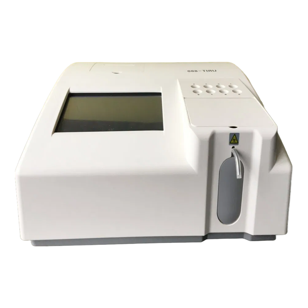 Medical Grade Semi Automated Blood Test Machine URIT 880 with Built-in Thermal Printer