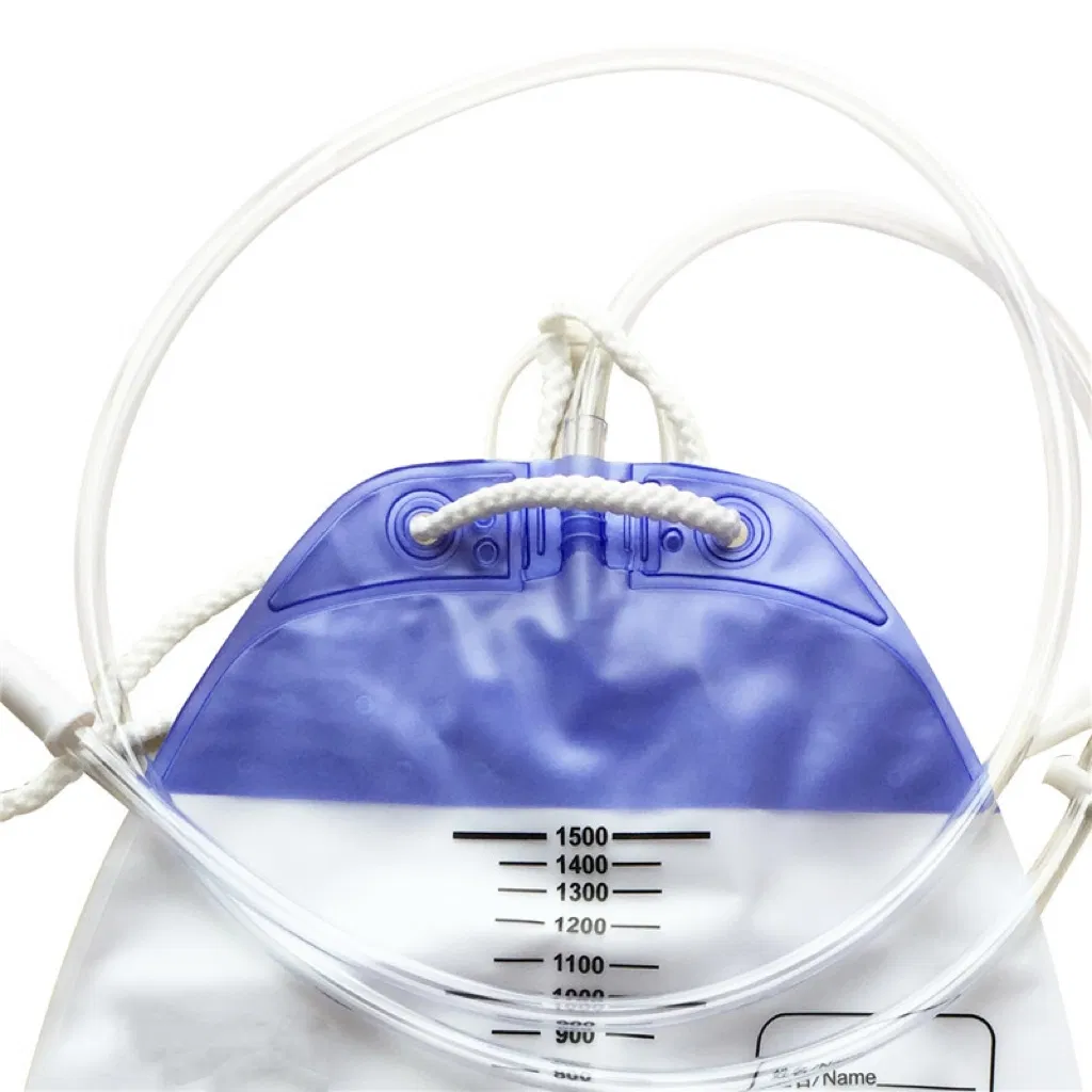 2000ml 1500ml 1000ml Medical Grade PVC Urine Bags Factory Direct Supply