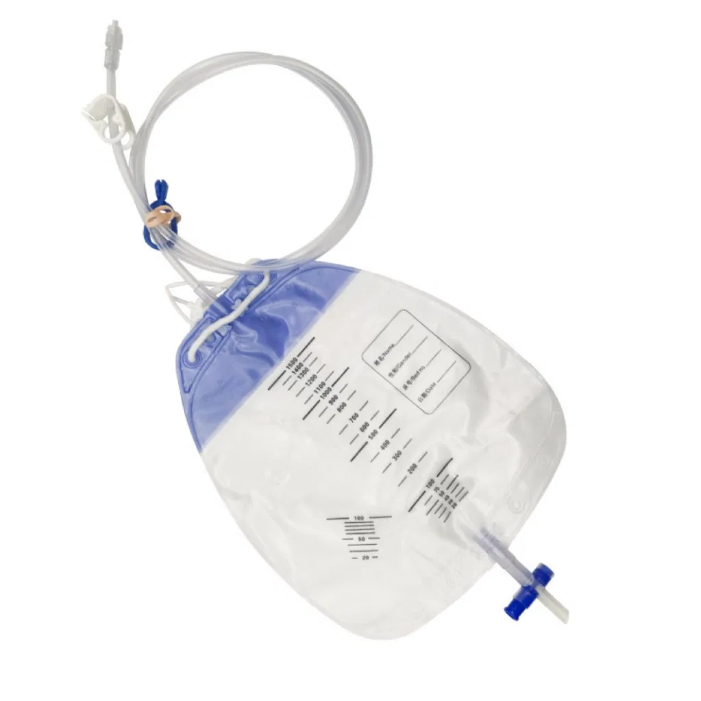 2000ml 1500ml 1000ml Medical Grade PVC Urine Bags Factory Direct Supply