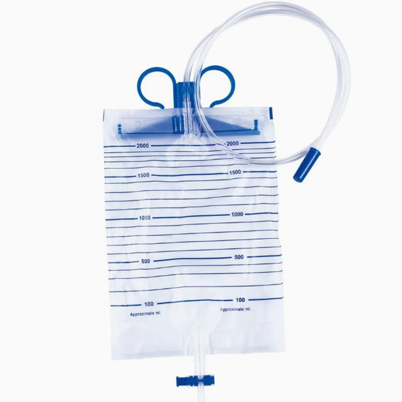 Sterile Urine Collection Bag with Push-Full Valve - ISO13485 Certified Medical Device