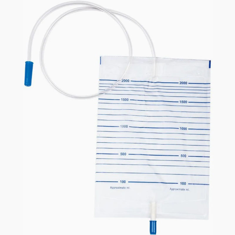 Sterile Urine Collection Bag with Push-Full Valve - ISO13485 Certified Medical Device