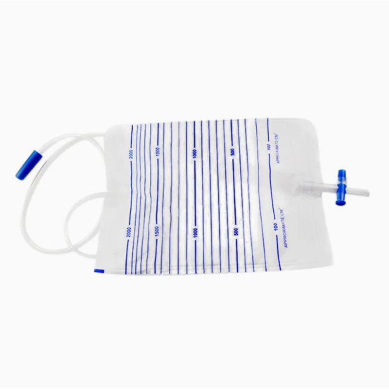 Sterile Urine Collection Bag with Push-Full Valve - ISO13485 Certified Medical Device