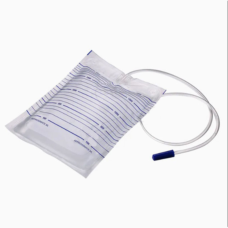 Sterile Urine Collection Bag with Push-Full Valve - ISO13485 Certified Medical Device