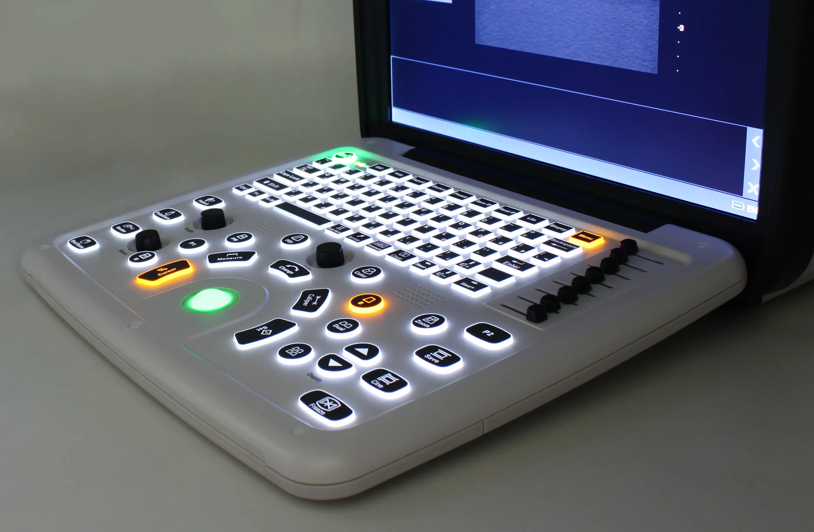 Custom DCU10 Animal Ultrasound Machine with B/M/Color/PDI/PW Modes for Comprehensive Exams