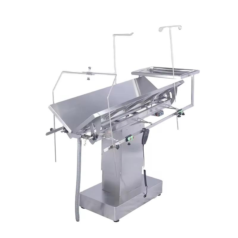 High-Quality Veterinary Operating Table with Temperature Control 0-60°C for Animal Surgery