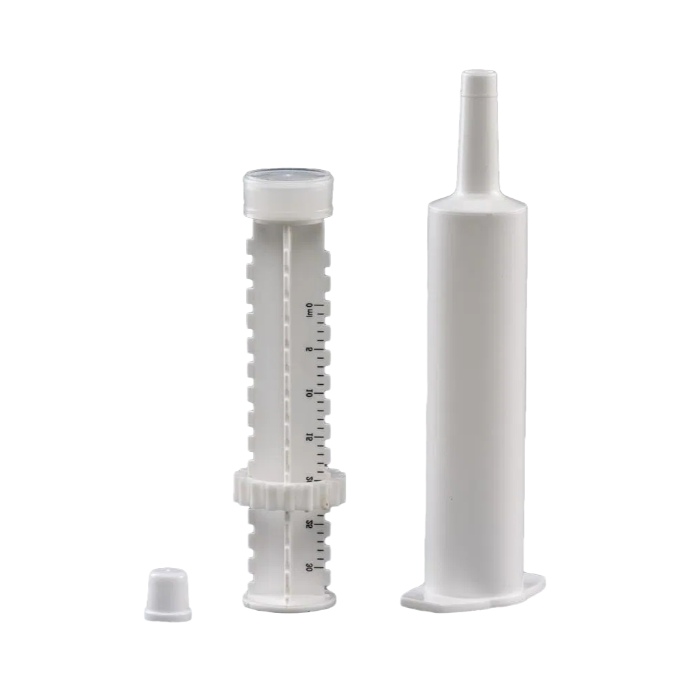 KD315 Disposable Sterile Veterinary Syringe - 8ml to 60ml Plastic Animal Injection Needles