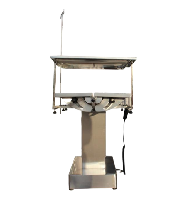 Wholesale Animal Surgery Table with Electric Lift, Sink, and Instrument Plate for Research Use