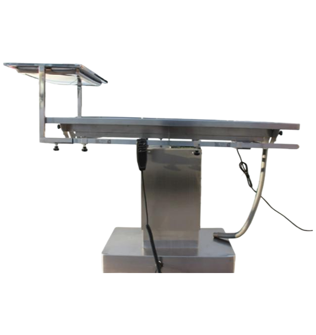 Wholesale Animal Surgery Table with Electric Lift, Sink, and Instrument Plate for Research Use