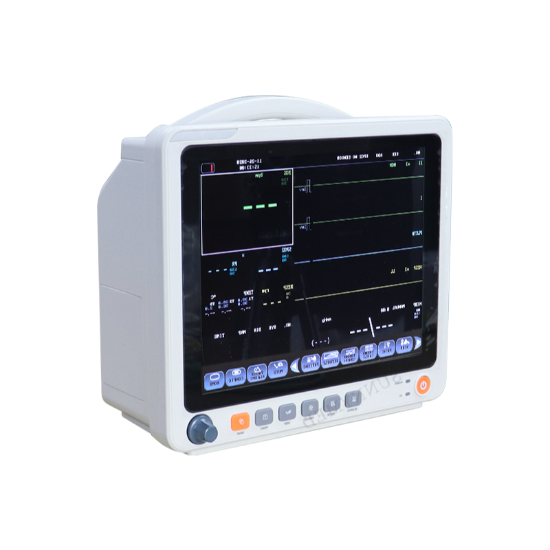 Customizable Multi-Parameter Veterinary Patient Monitor with Central Monitoring System Support