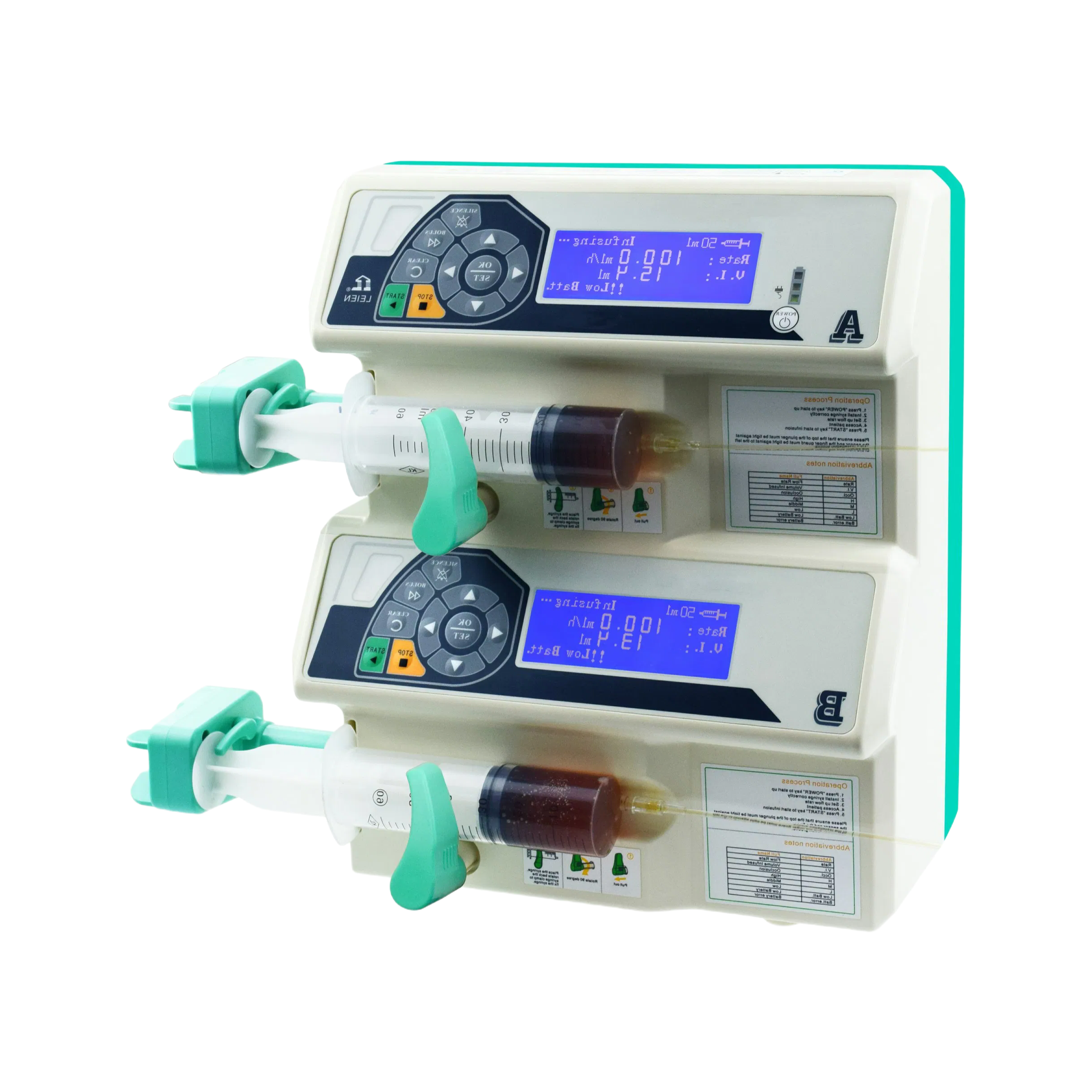 Factory Supply Veterinary IV Infusion Pump Set with Multiple Certifications and Syringe Compatibility