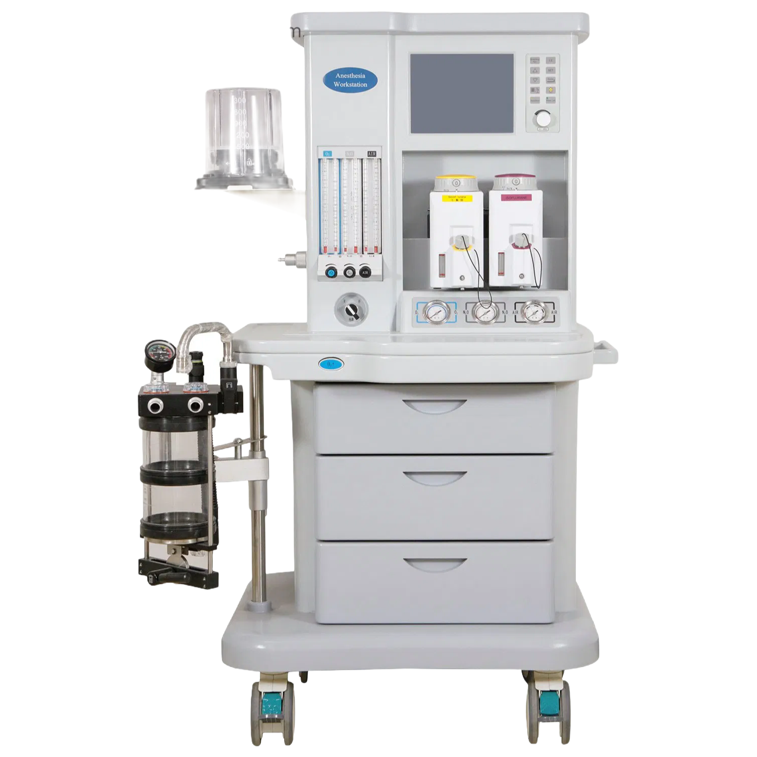 GSM-IIIC Closed Circuit Anesthesia Machine with 10.4 Inch Display for Hospital Surgical Use