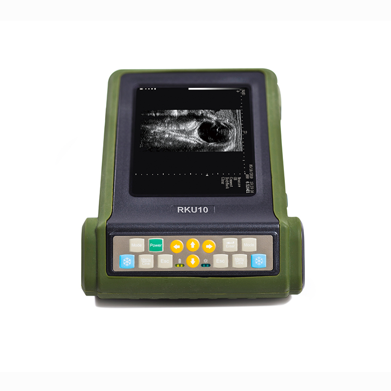 RKU10 Veterinary Ultrasound Scanner for Large Animal Pregnancy Diagnosis - Portable Livestock Ultrasound Machine