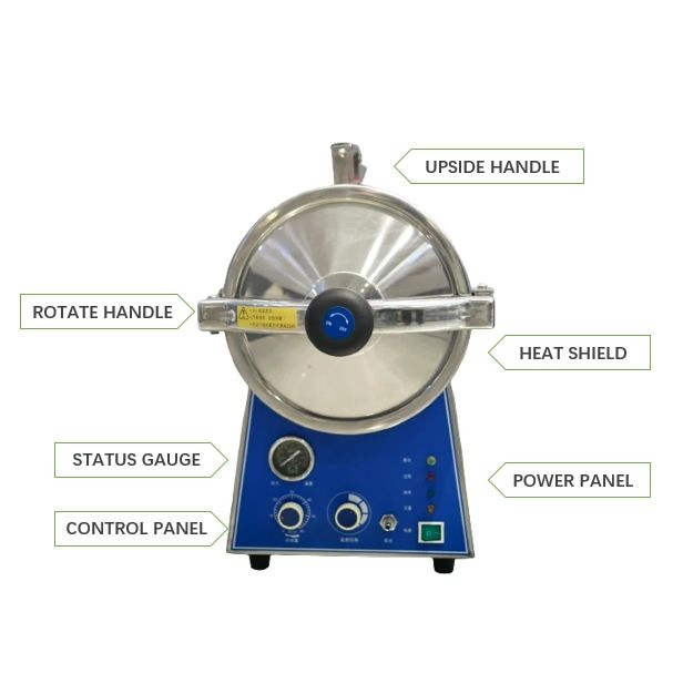 Professional Table Top Steam Sterilizer for Hospital Use - High Efficiency Autoclave Equipment