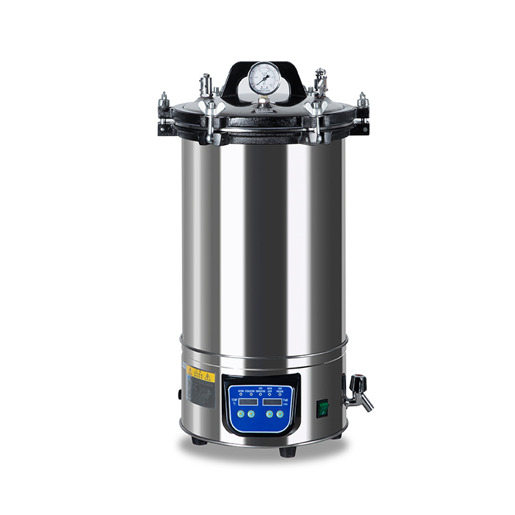 Custom OEM Medical Grade Autoclave Sterilizer with Double Scale Pressure Gauge
