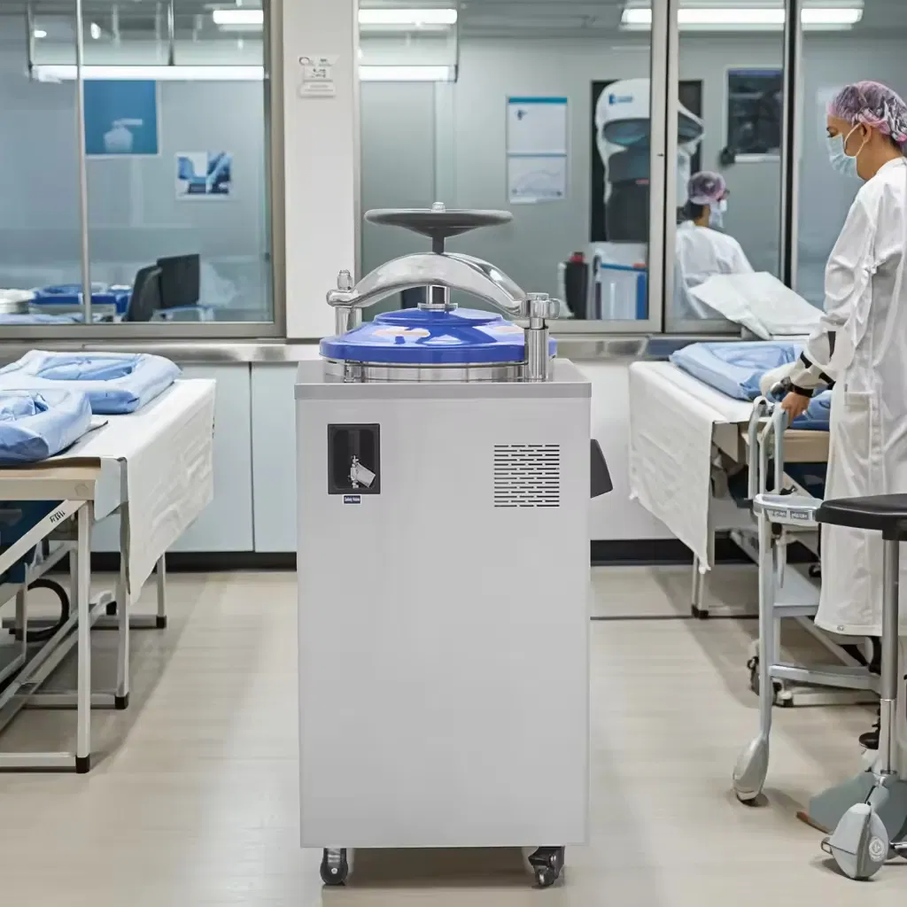 Stainless Steel Medical Autoclave | CE Certified Steam Sterilizer for Dental & CSSD