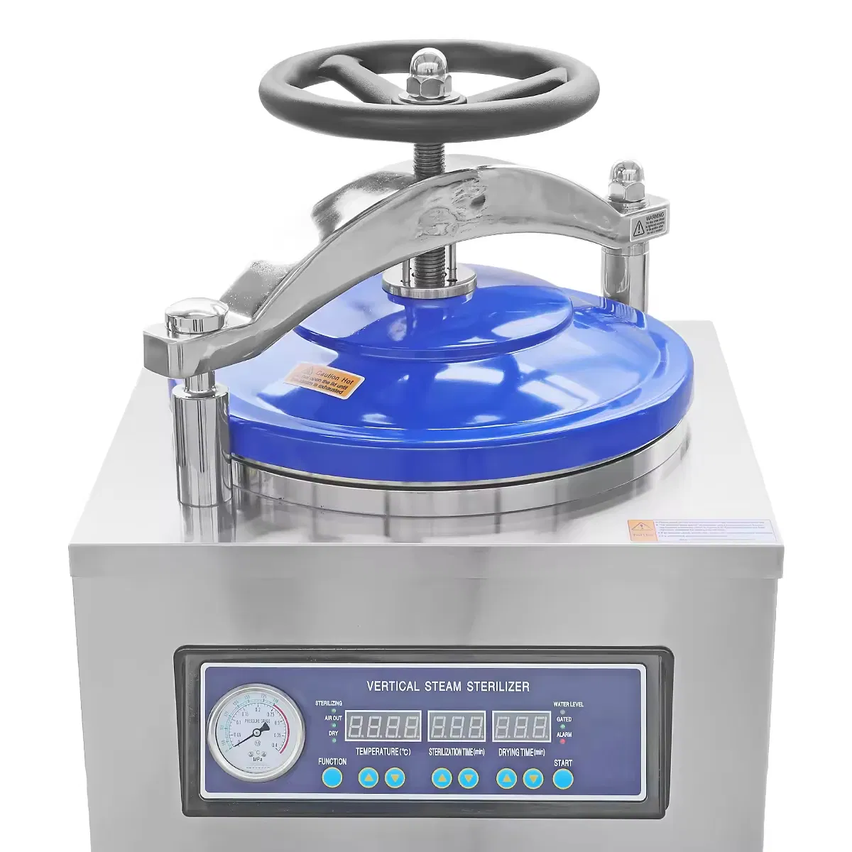 Stainless Steel Medical Autoclave | CE Certified Steam Sterilizer for Dental & CSSD