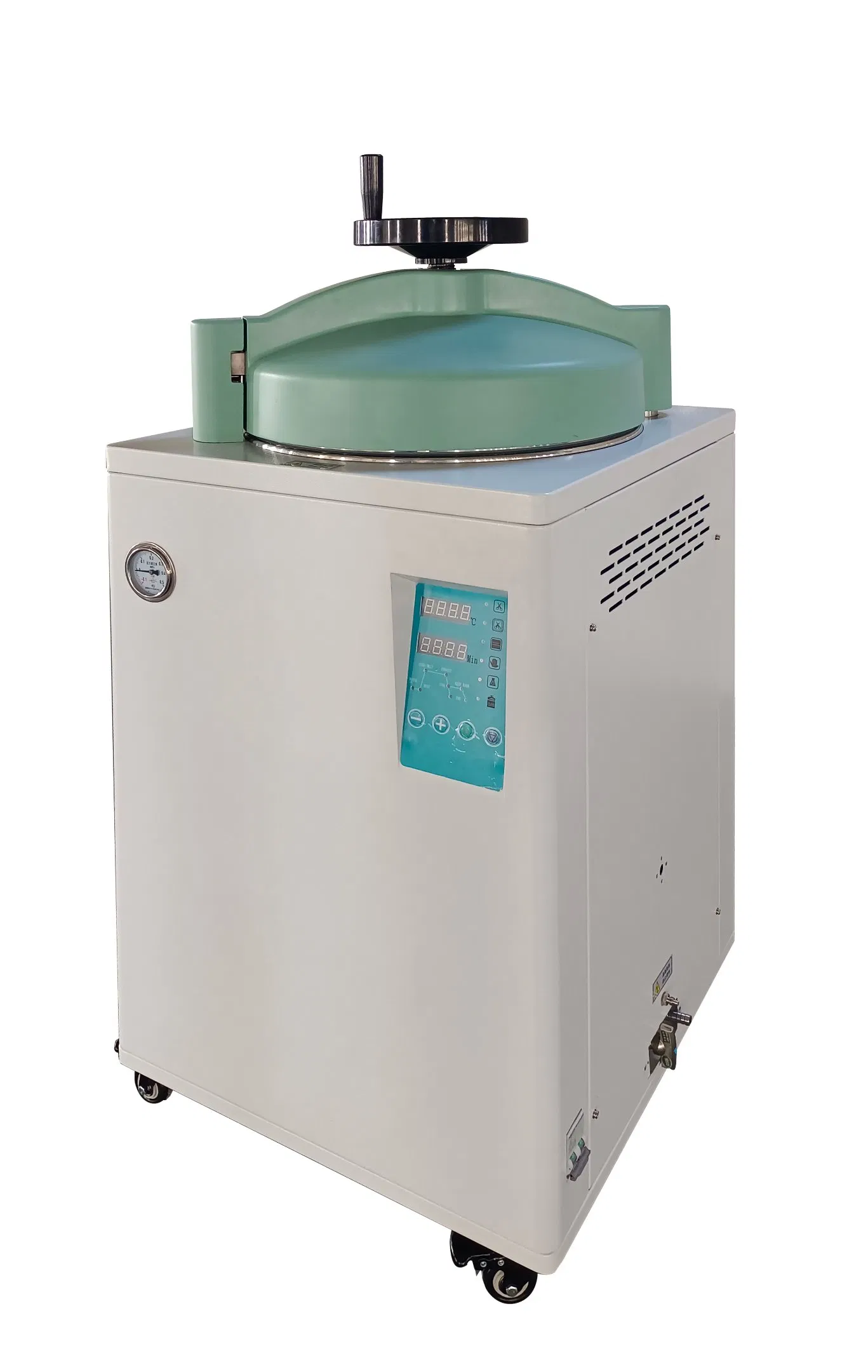 Automatic Vertical Autoclave Steam Sterilizer 35L-100L Capacity for Research Labs