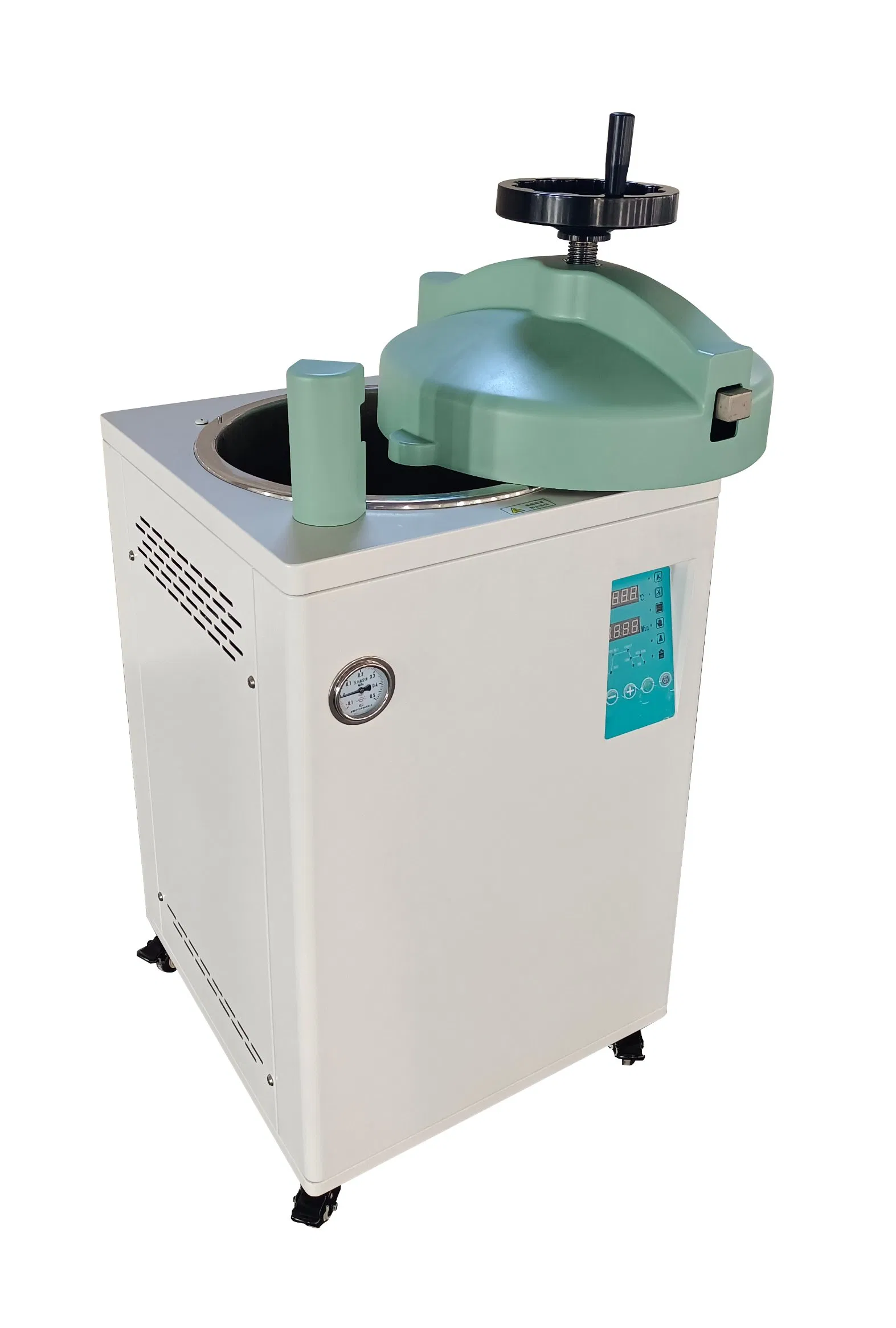 Automatic Vertical Autoclave Steam Sterilizer 35L-100L Capacity for Research Labs